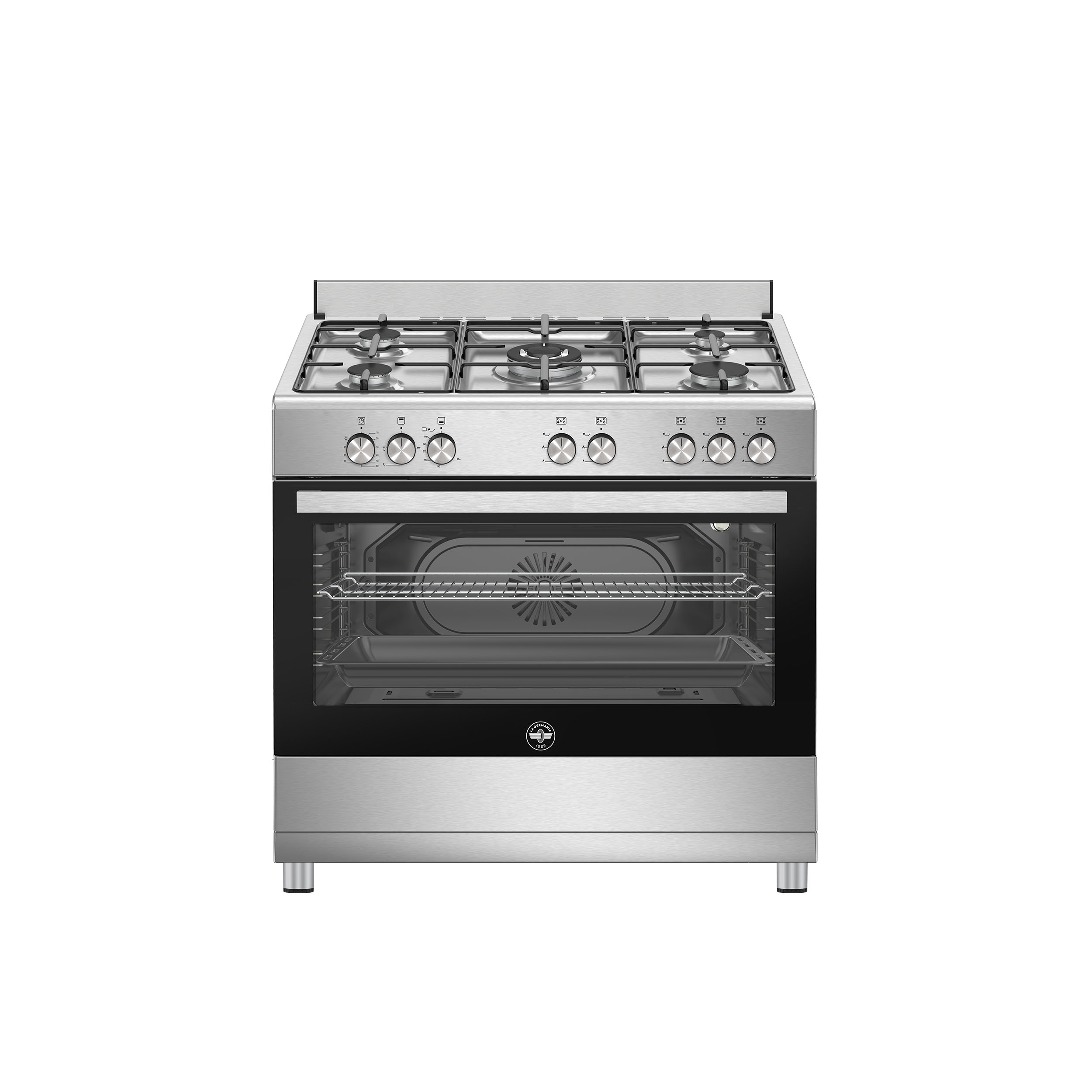 ΚΟΥΖΙΝΑ LA GERMANIA SE965GX/24 | ΦΟΥΡΝΟΣ ΑΕΡΙΟΥ ΜΕ ΑΕΡΑ ΚΑΙ ΓΚΡΙΛ ΗΛΕΚΤΡΙΚΟ | ΕΣΤΙΕΣ ΑΕΡΙΟΥ